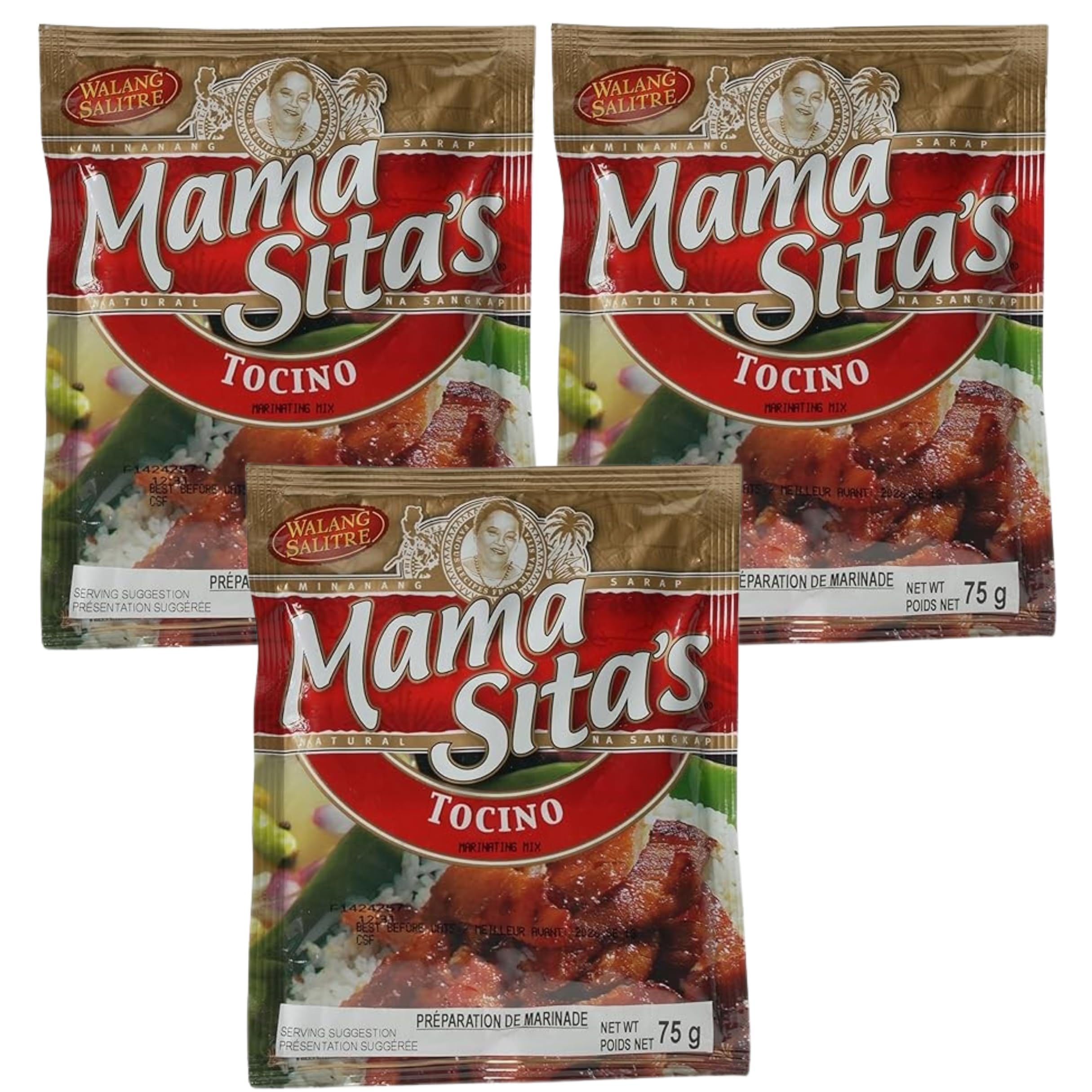 Amazon.com : Mama Sita's - Marinating Mix - Tocino - 3 X 2.6 Oz